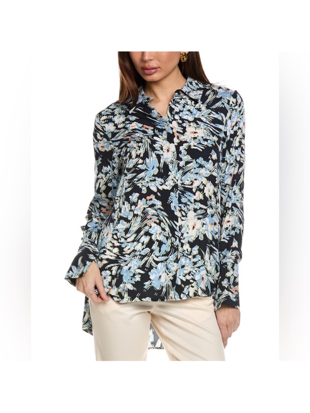 Reiss Laura Floral Blouse Size US 4